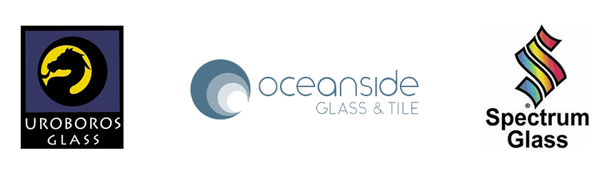 Vidrio Spectrum Oceanside y Uroboros logos
